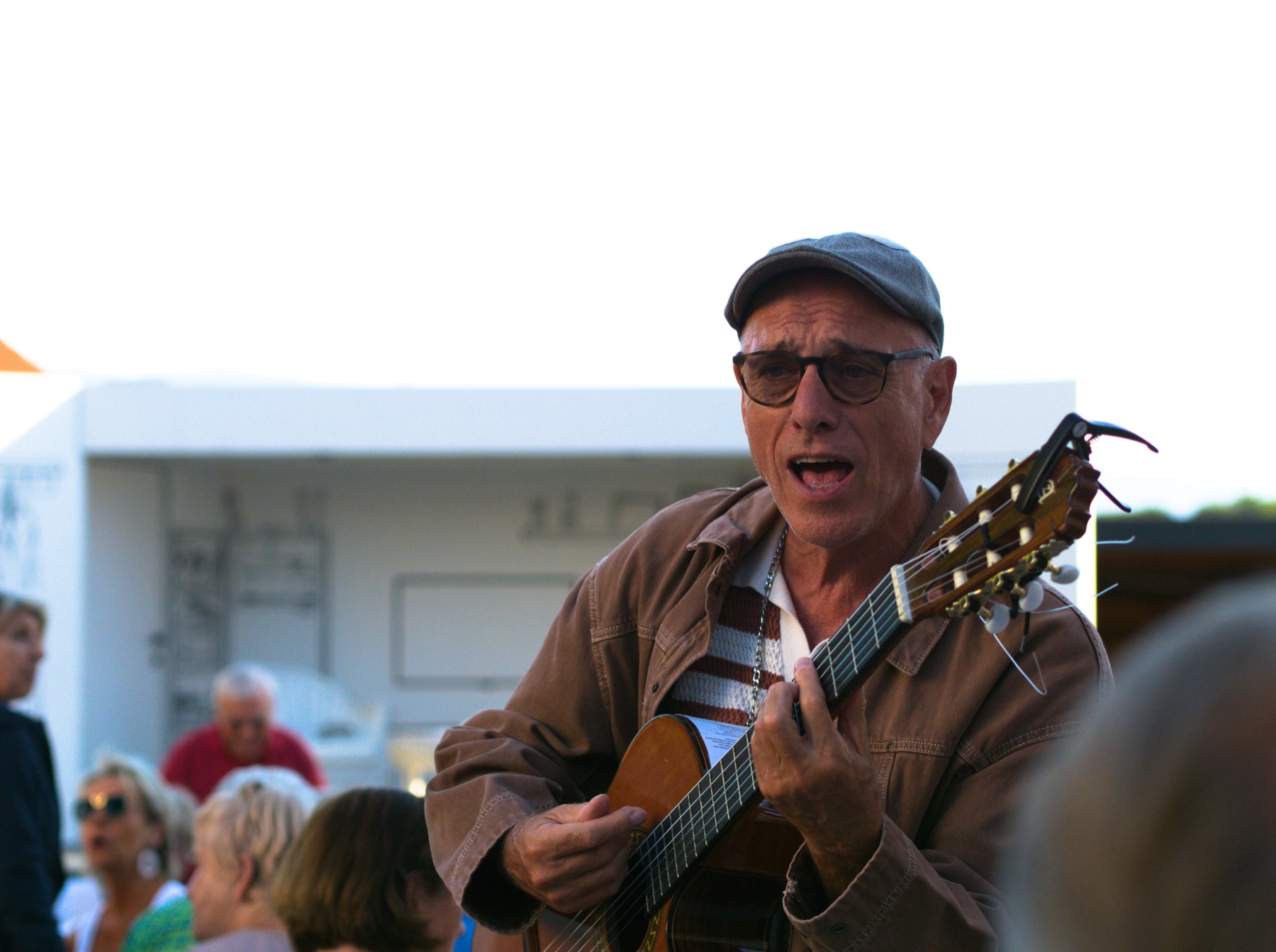 Musiker beim Salzburger Straßentheater in Elixhausen